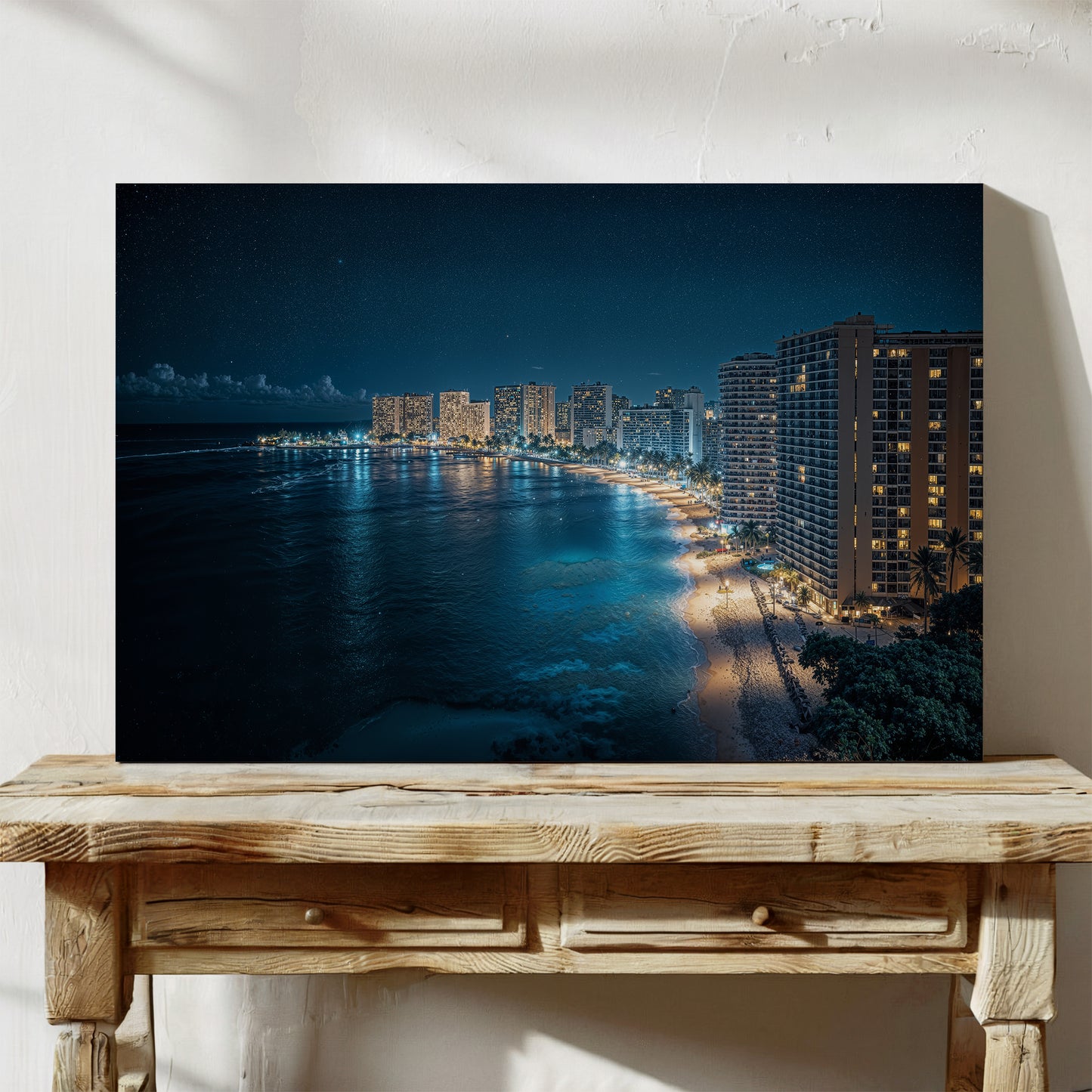 The Glow of Waikiki Nights