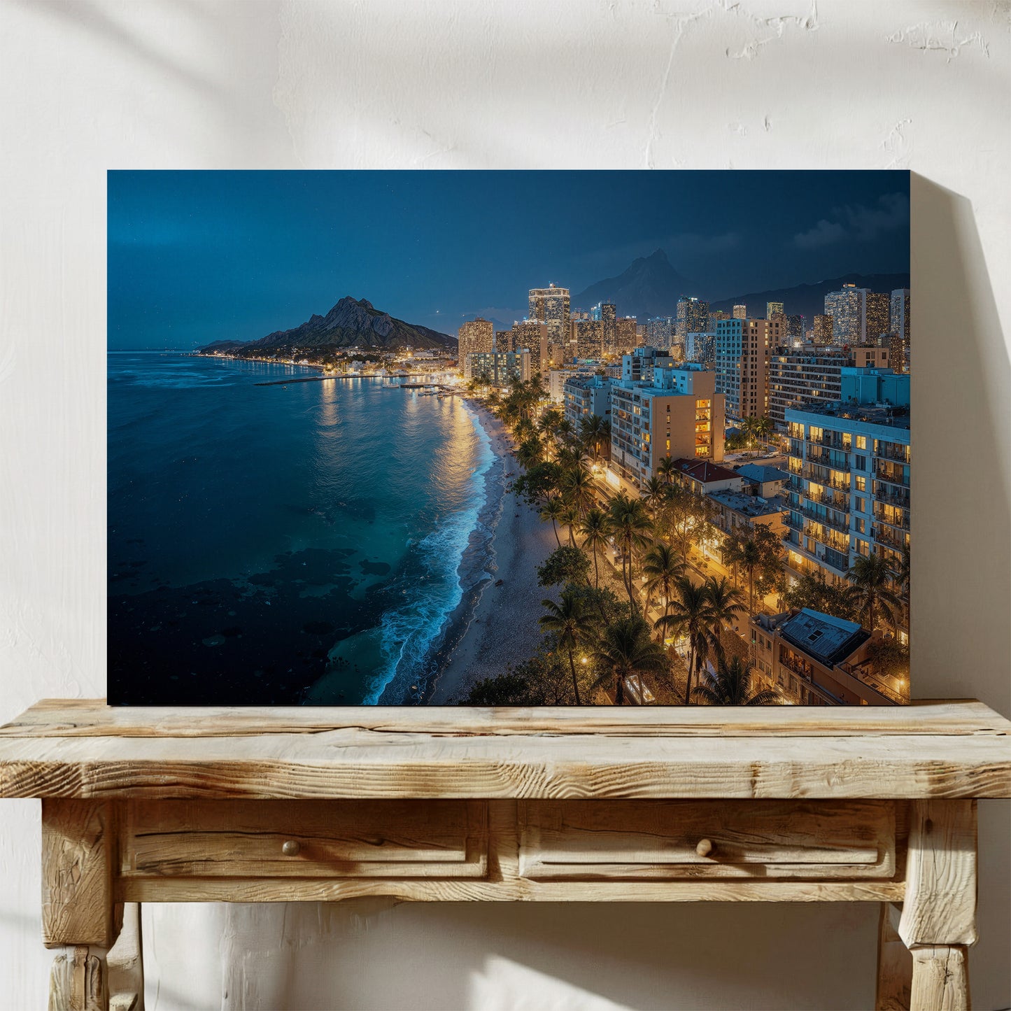 Nocturne Over the Pacific Shore