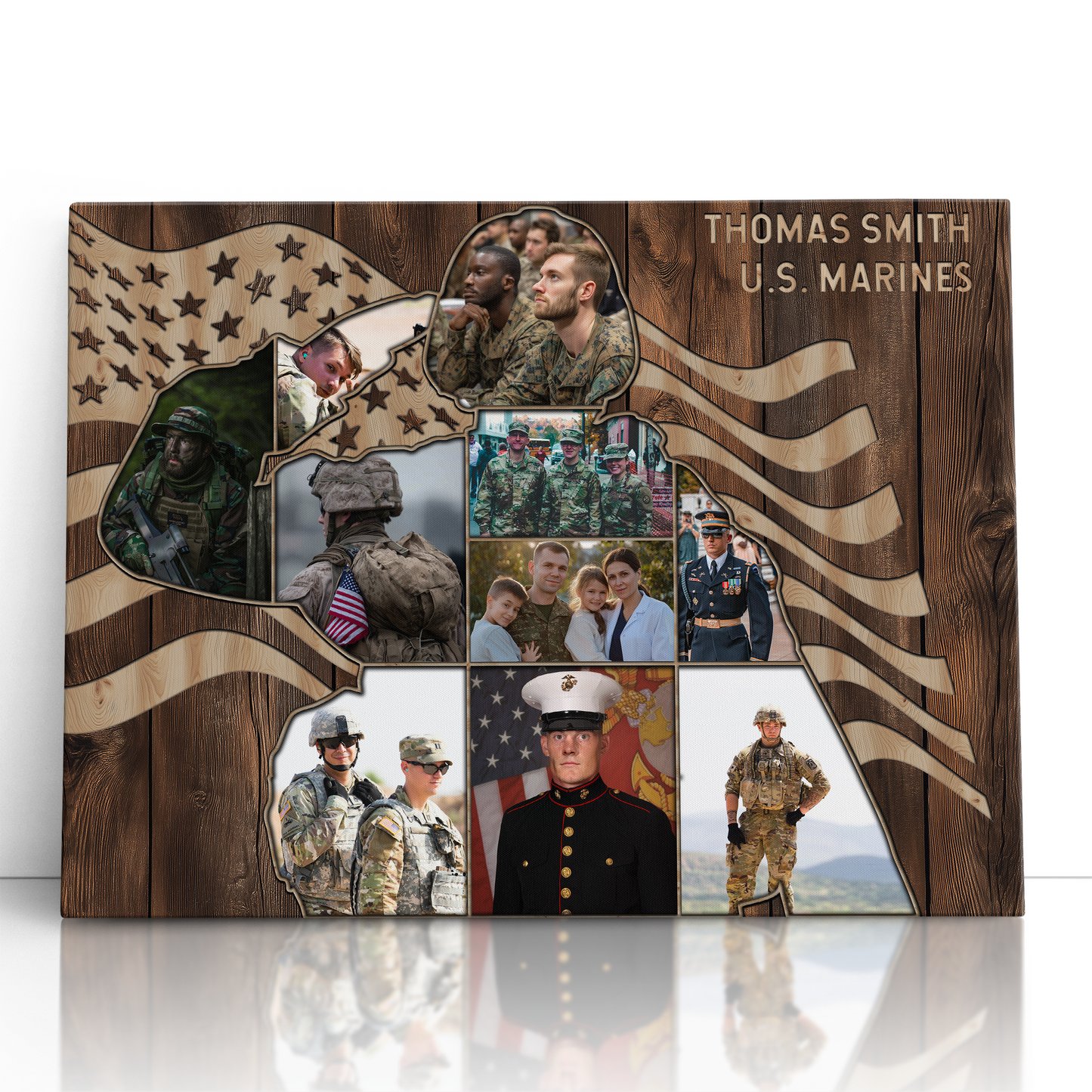 Salute Military Photo Collage