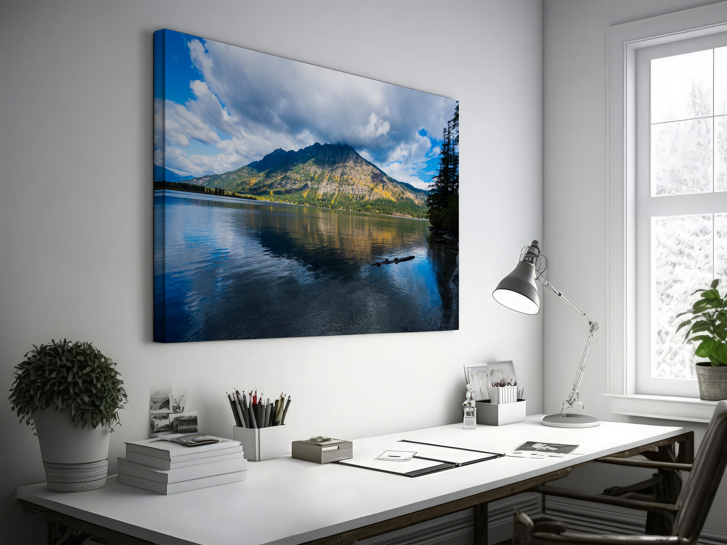 Mystic Mountain Over Lake Chelan