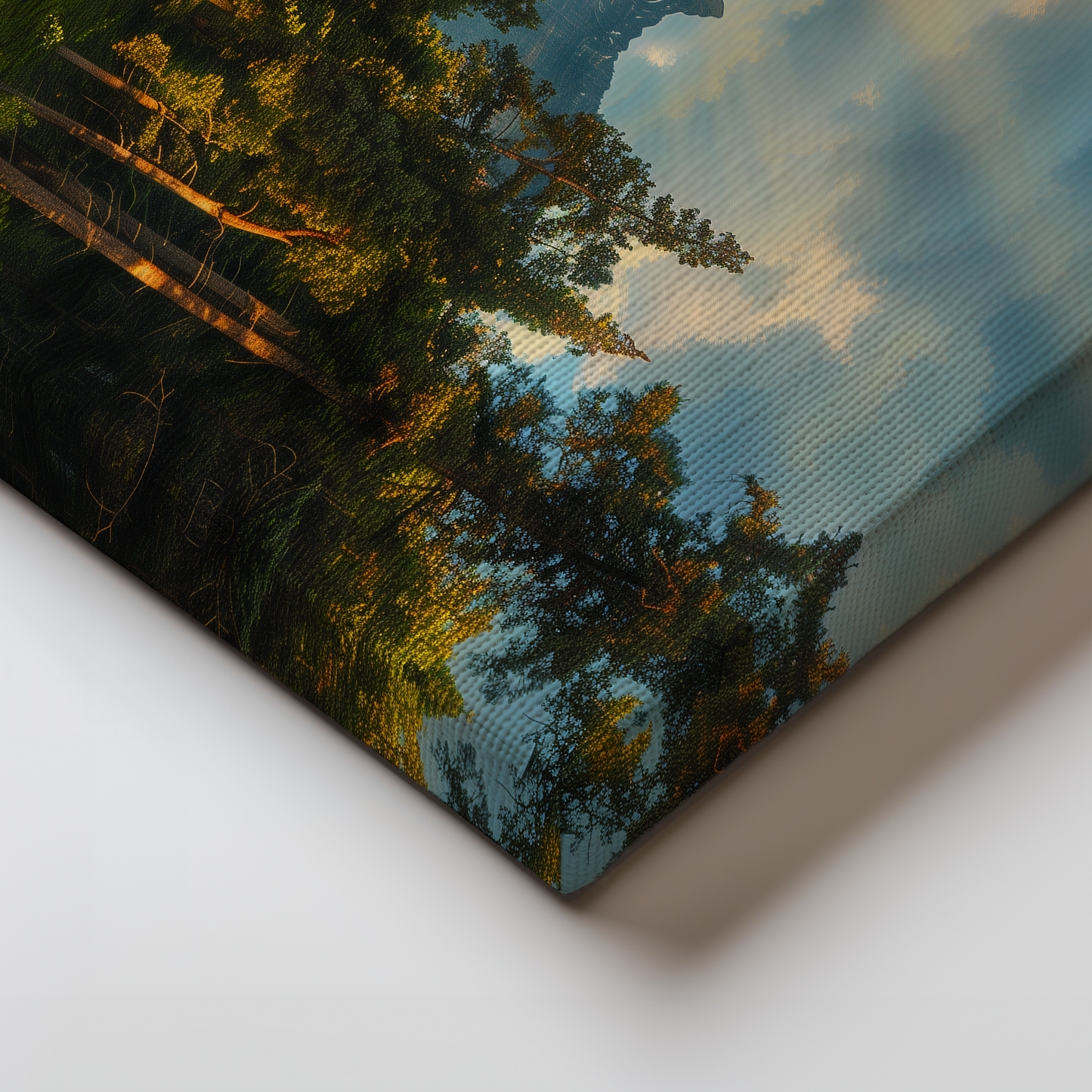 Alpenglow Reflections and Forest Trails